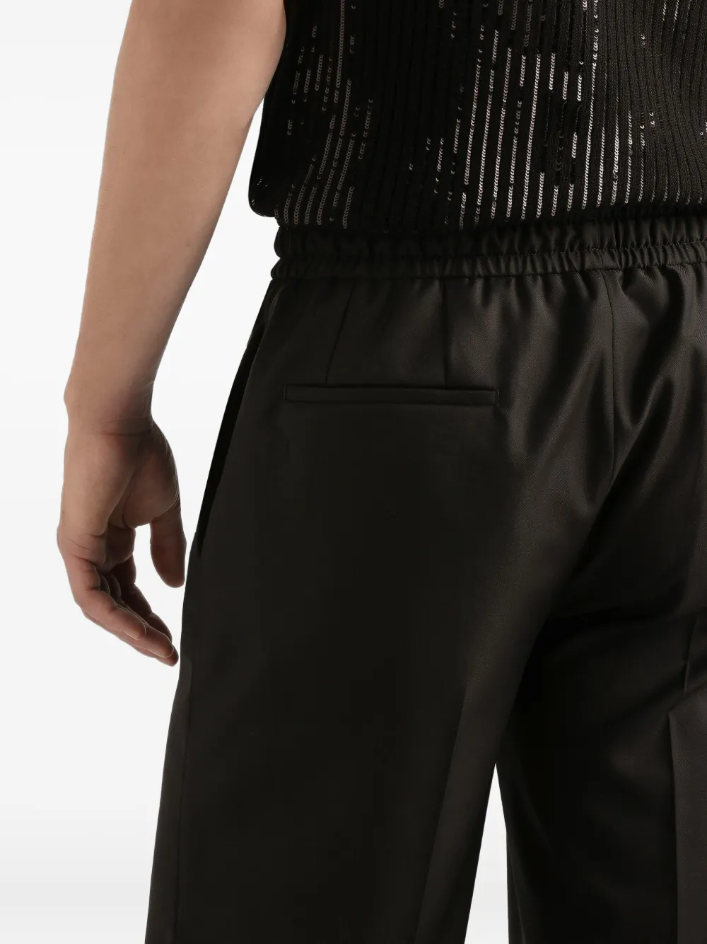 Dolce & Gabbana Broek met trekkoord Zwart