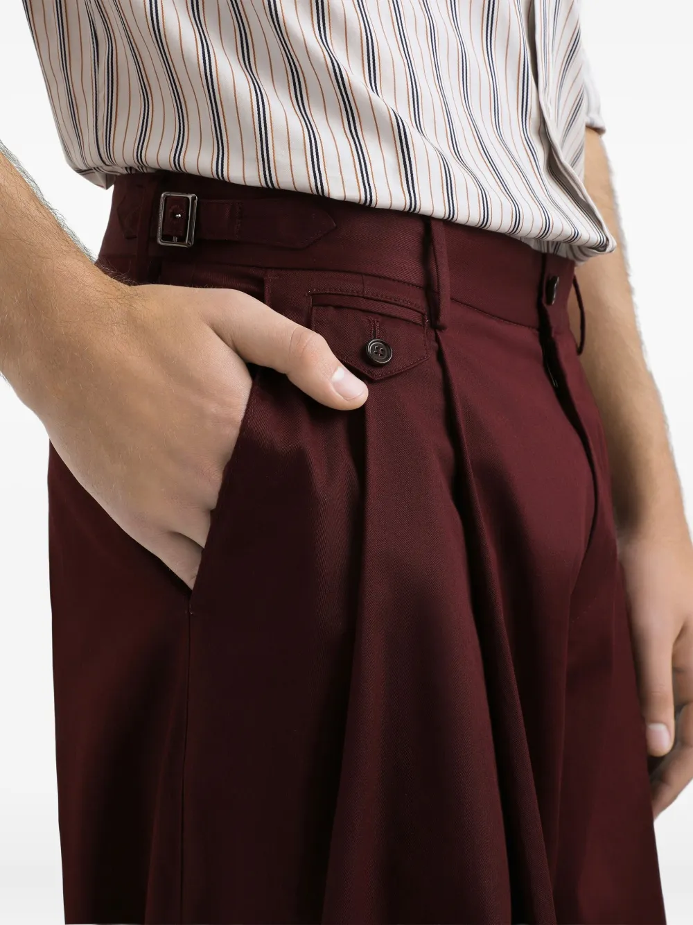 Dolce & Gabbana Plooibroek Bruin