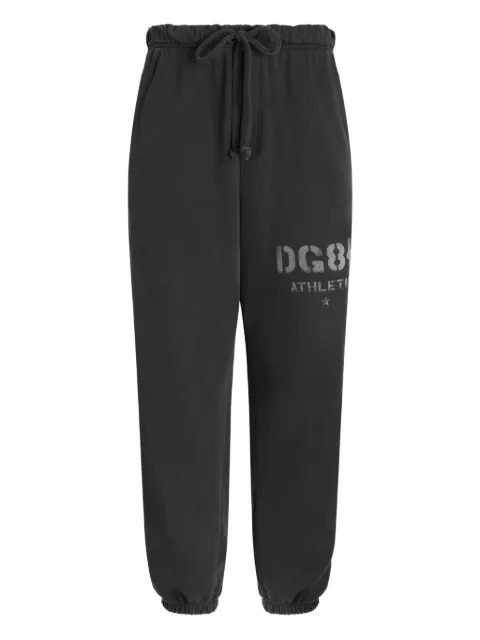 Dolce & Gabbana graphic side-stripe track pants