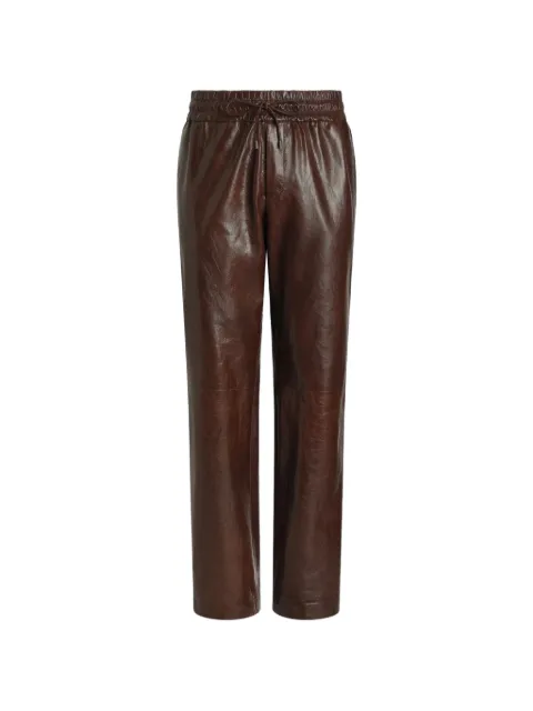 Dolce & Gabbana goatskin jogging trousers