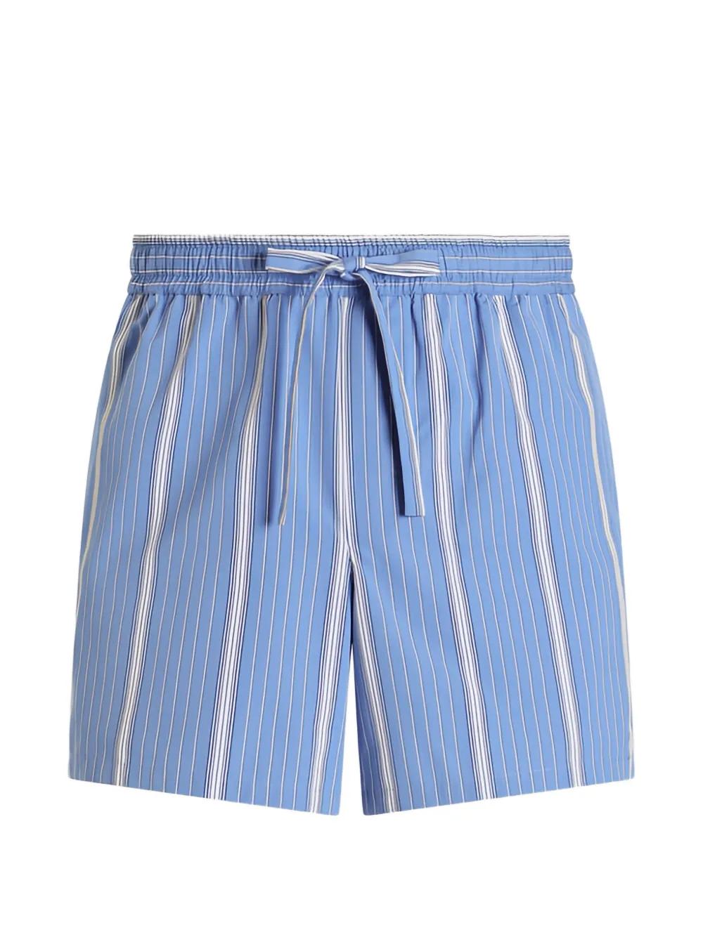 Dolce & Gabbana Gestreepte shorts met zak Blauw
