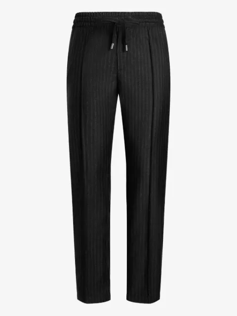 Dolce & Gabbana striped drawstring trousers