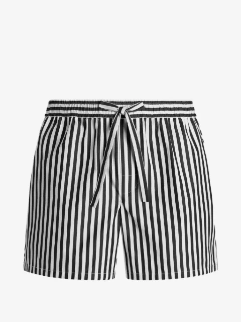 Dolce & Gabbana Striped Poplin Bermuda Shorts