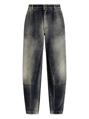 Dolce & Gabbana ダメージ ジーンズ | ブルー | FARFETCH JP