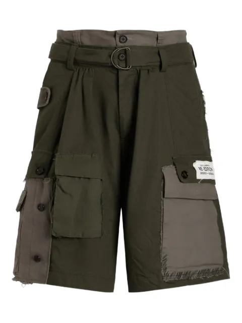 Dolce & Gabbana patchwork belted trousers