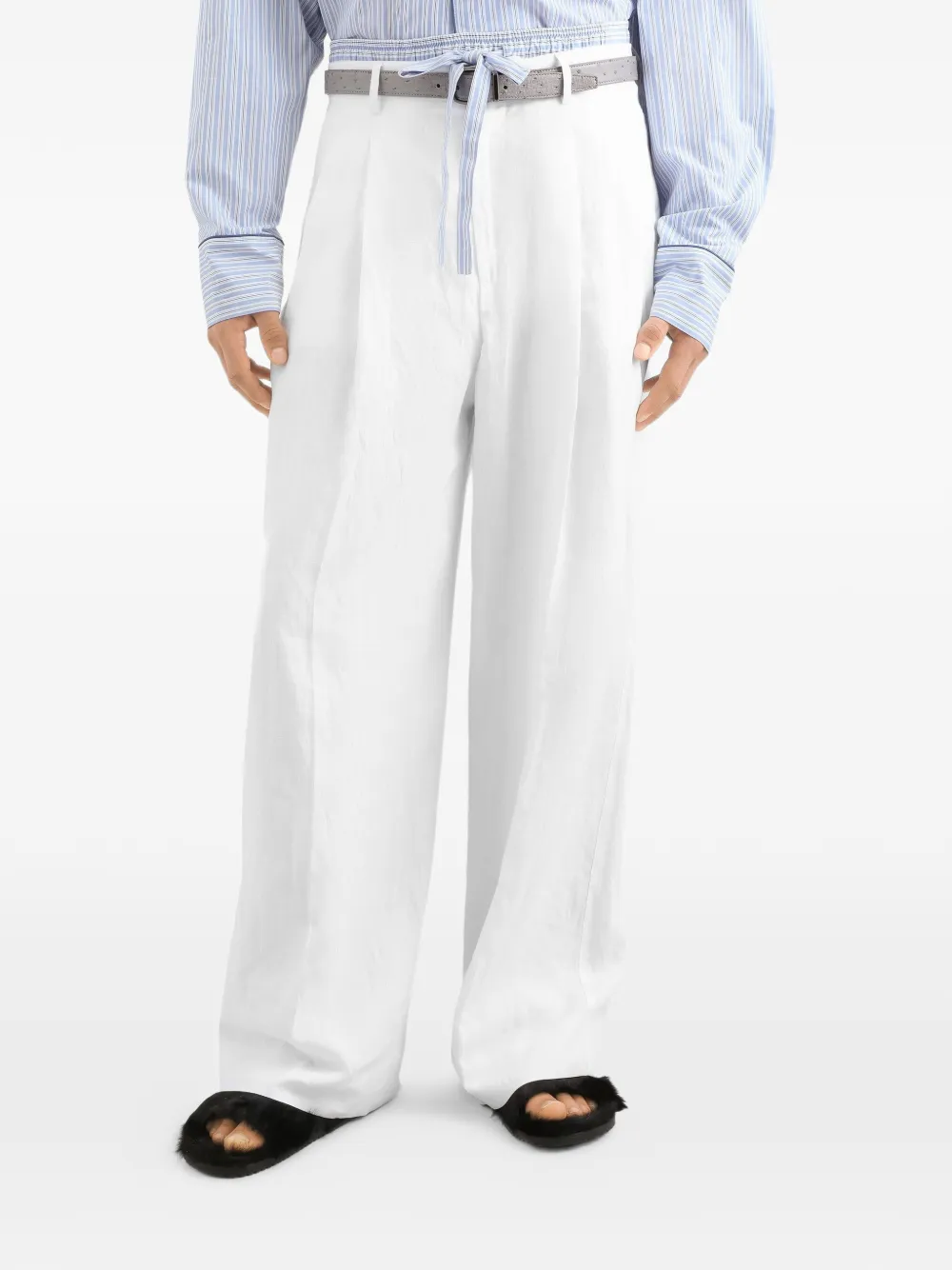 Dolce & Gabbana Plooibroek Wit