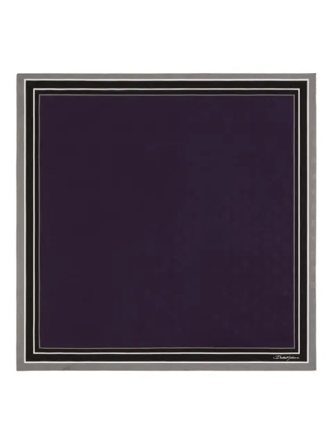 Dolce & Gabbana bordered scarf