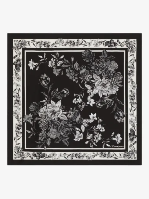 Dolce & Gabbana フローラル スカーフ
