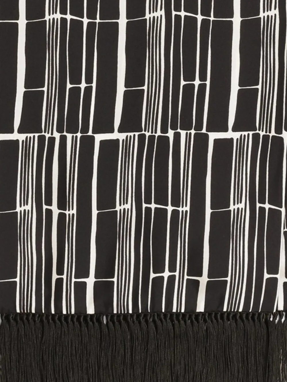 Dolce & Gabbana print silk scarf - Zwart