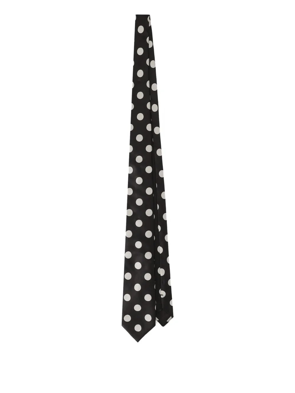 Dolce & Gabbana polka-dot tie - Schwarz