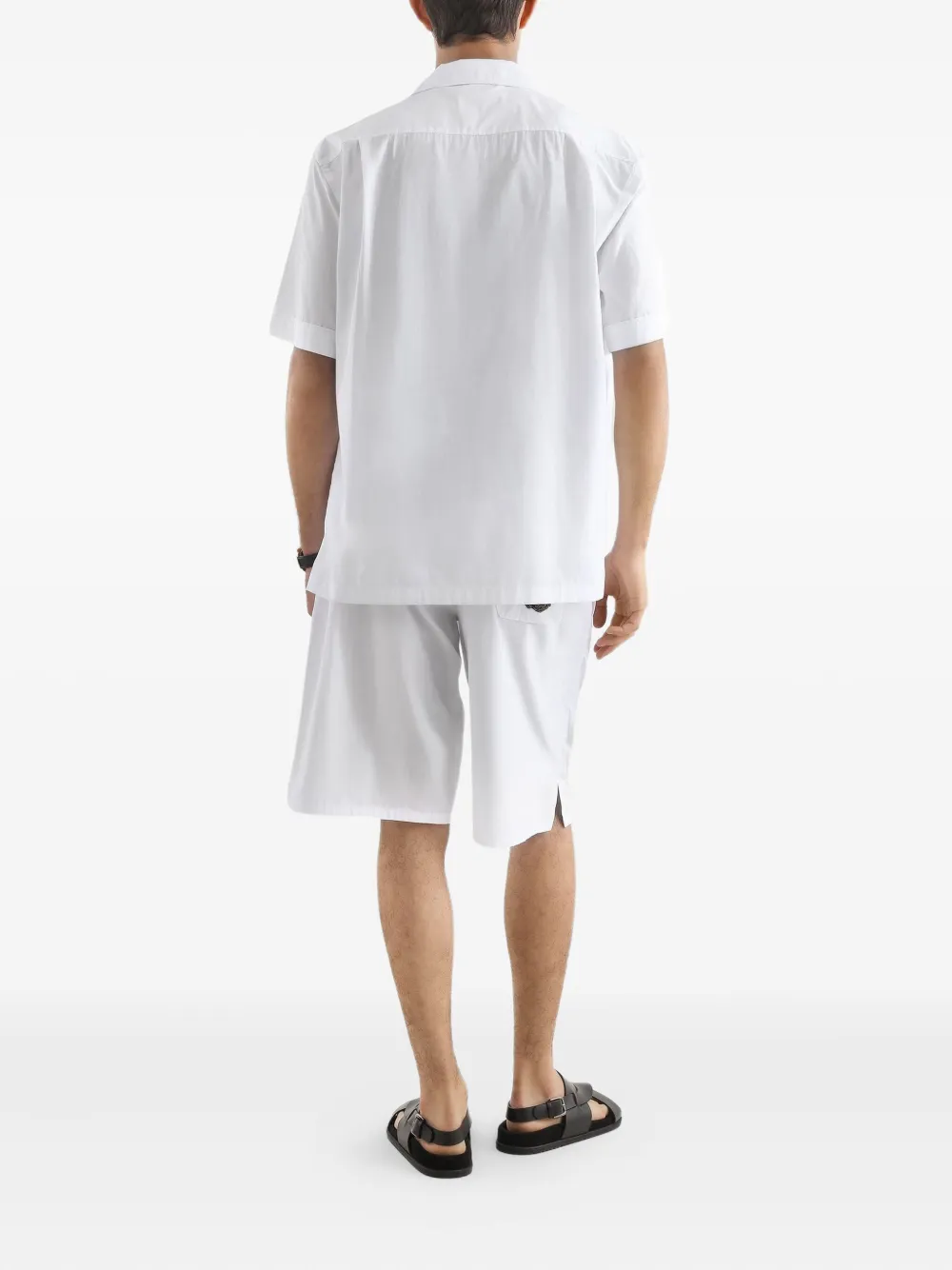 Dolce & Gabbana Shorts met logopatch Wit