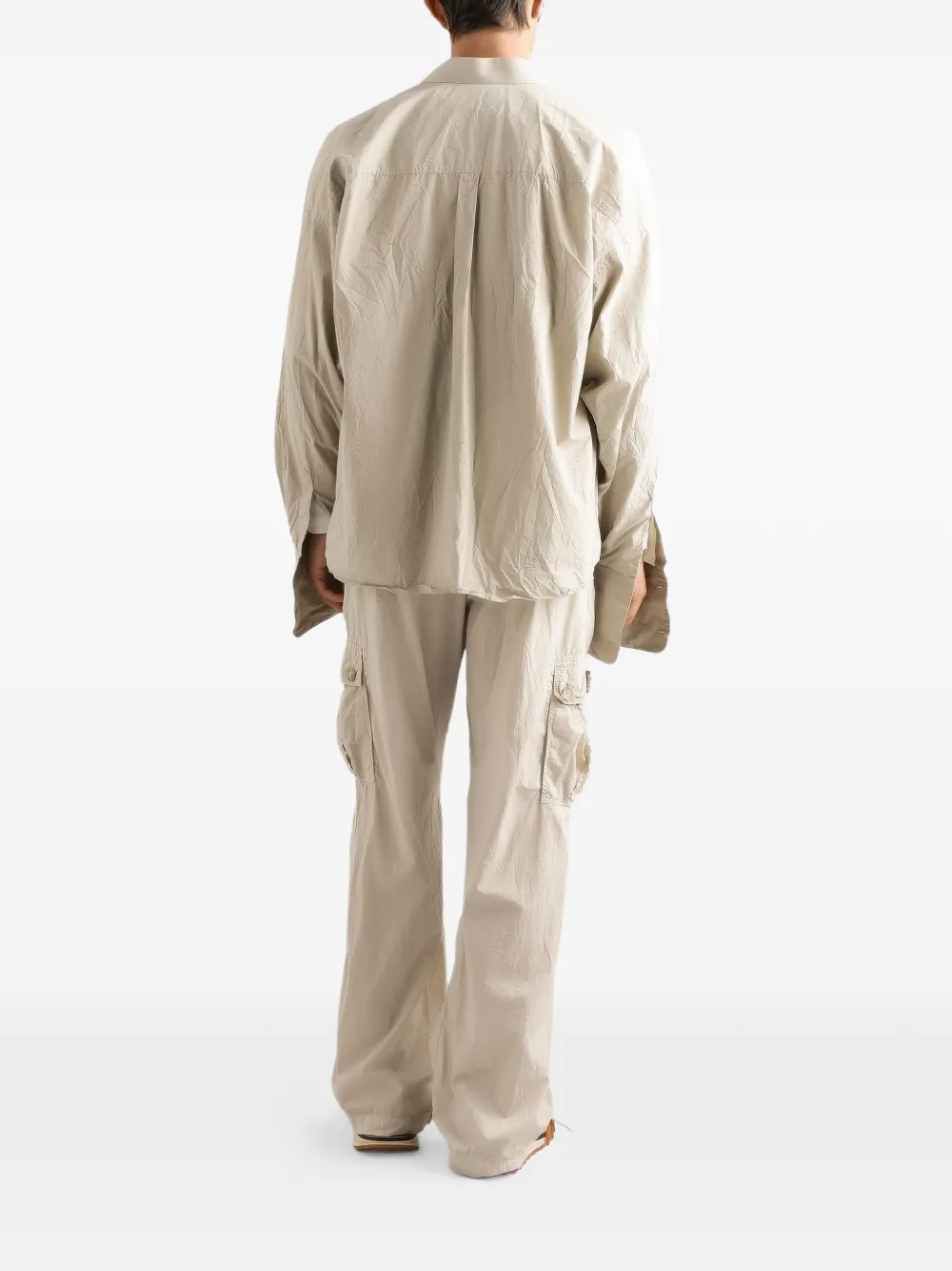 Dolce & Gabbana Popeline broek Beige
