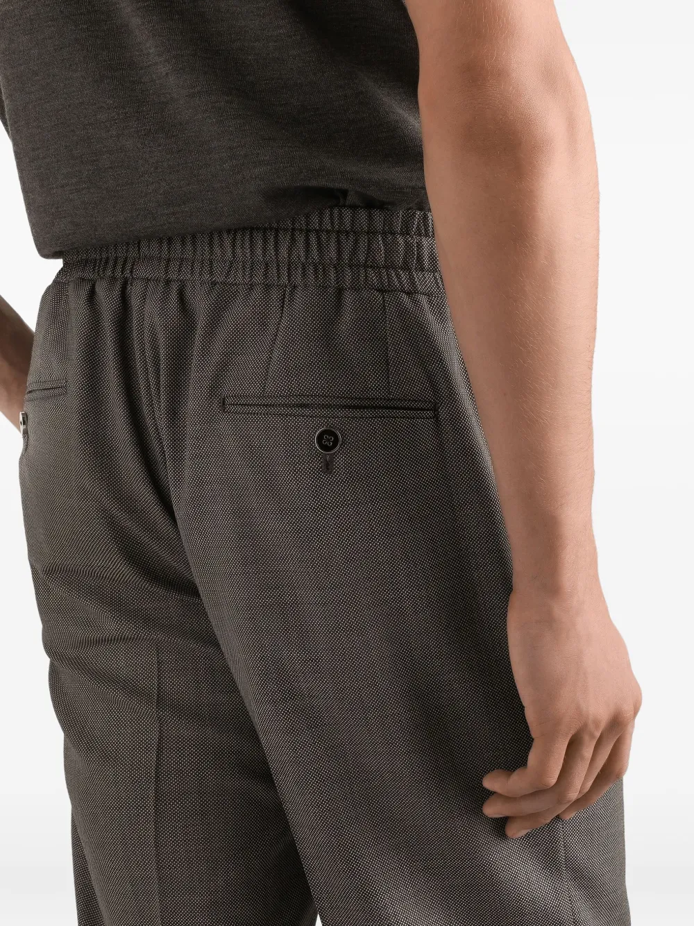 Dolce & Gabbana Broek met trekkoord Grijs