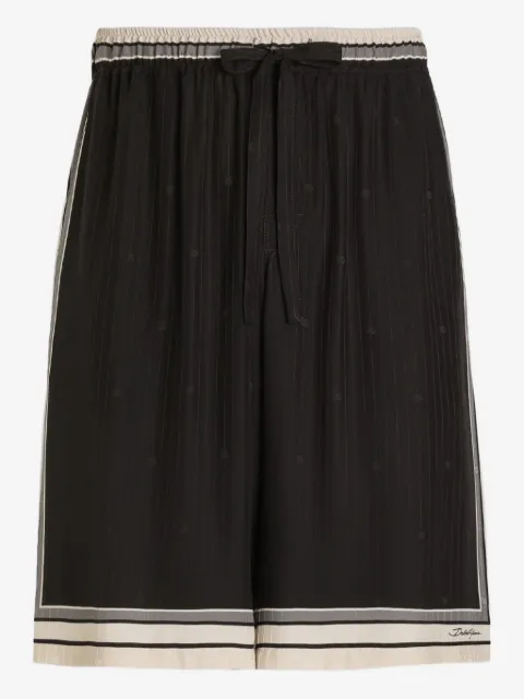 Dolce & Gabbana short à lien de resserrage