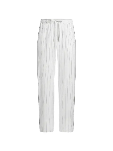 Dolce & Gabbana striped poplin trousers