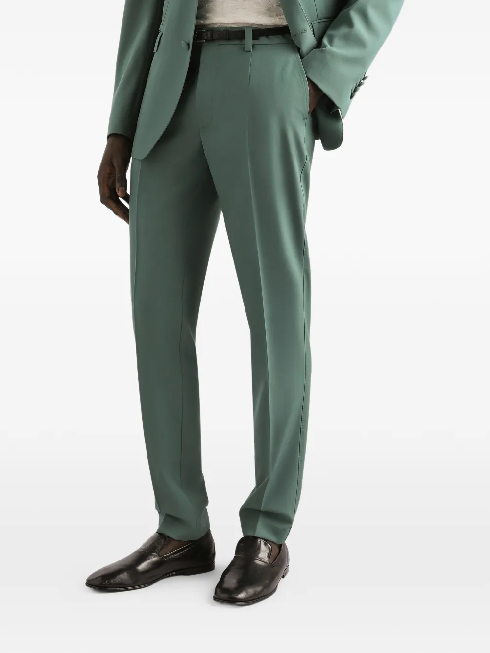 Dolce & Gabbana Popeline broek Groen