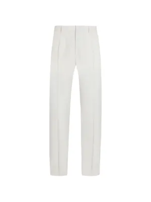Dolce & Gabbana Linen Trousers | White | FARFETCH