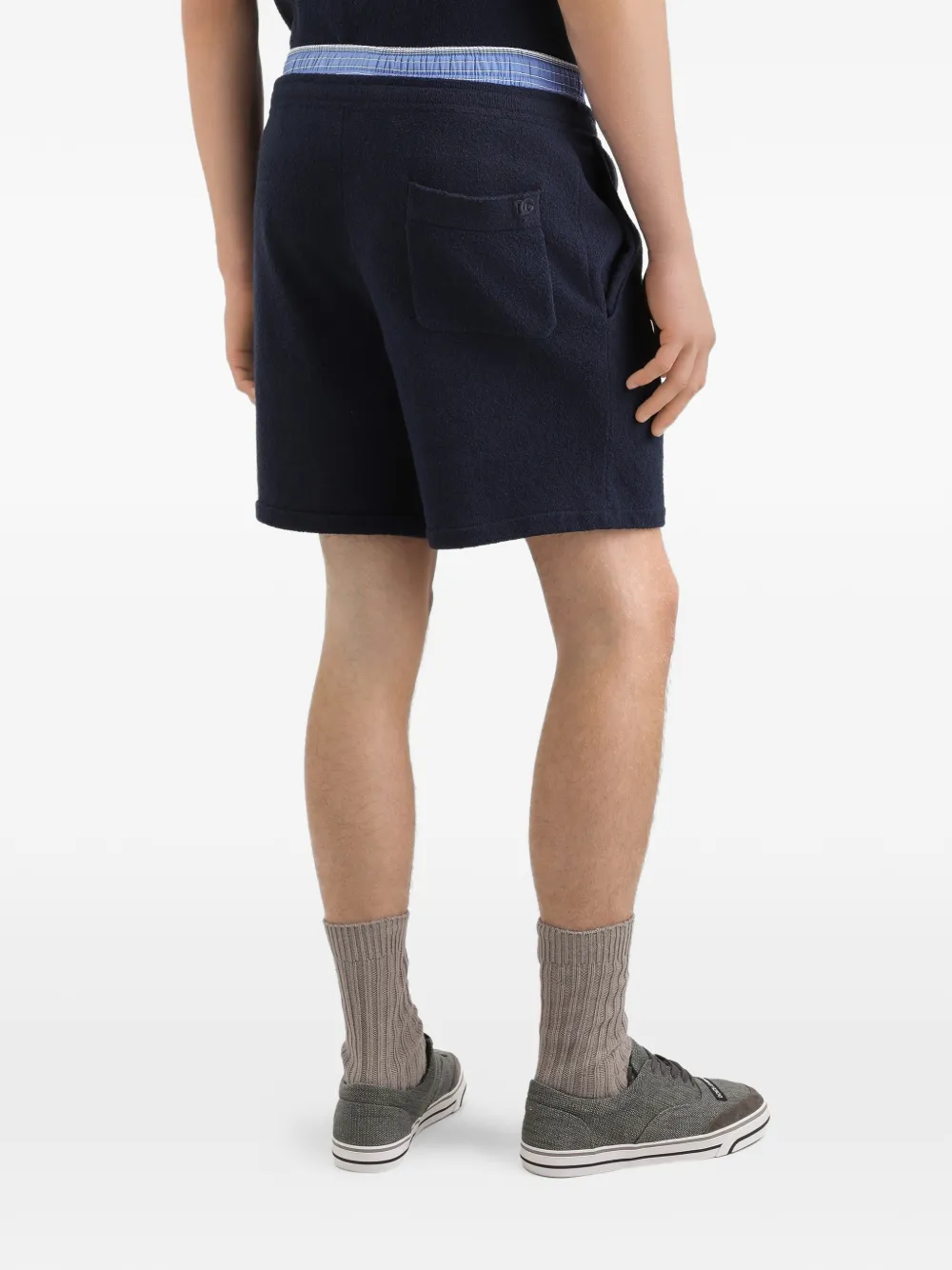 Dolce & Gabbana Gebreide shorts Blauw