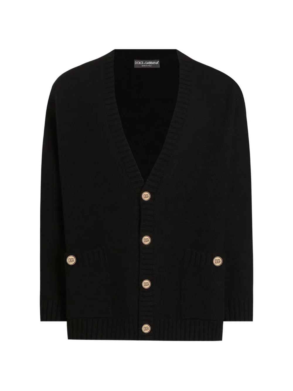 Dolce & Gabbana wool blend cardigan - Nero