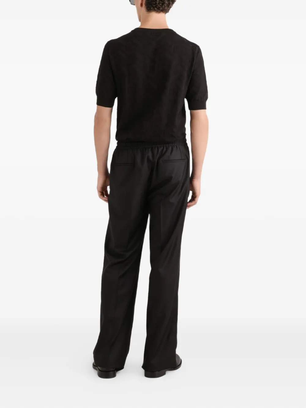 Dolce & Gabbana T-shirt met patroon Zwart