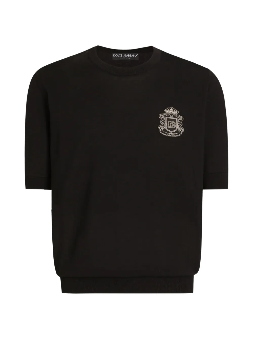 Dolce & Gabbana T-shirt girocollo - Nero