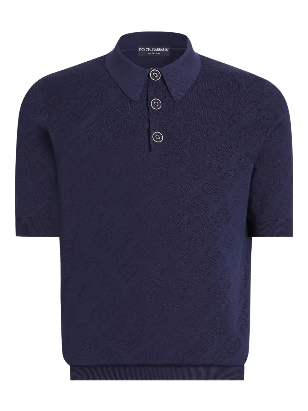 Dolce & Gabbana Polo a maniche corte - Blu