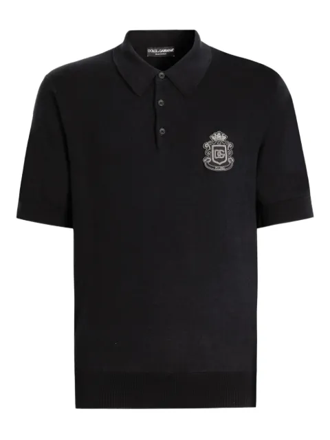 Dolce & Gabbana button-fastening polo shirt
