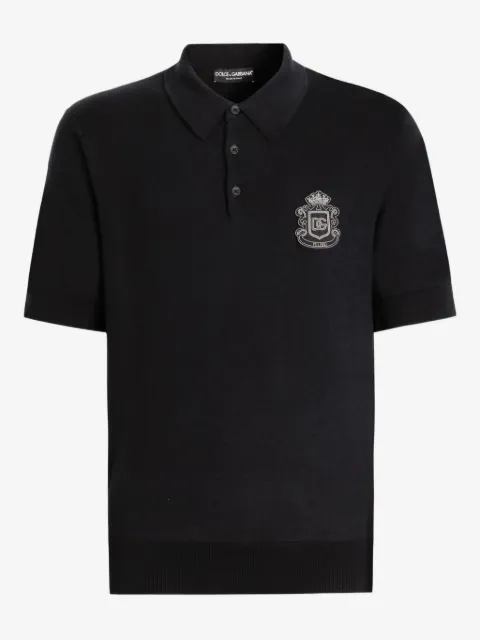 Dolce & Gabbana button-fastening polo shirt