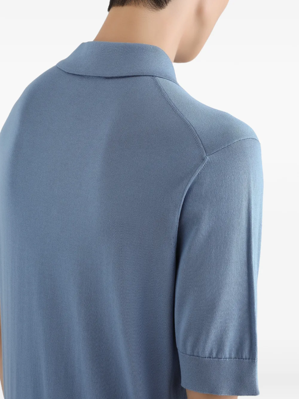 Dolce & Gabbana Poloshirt met knopen Blauw
