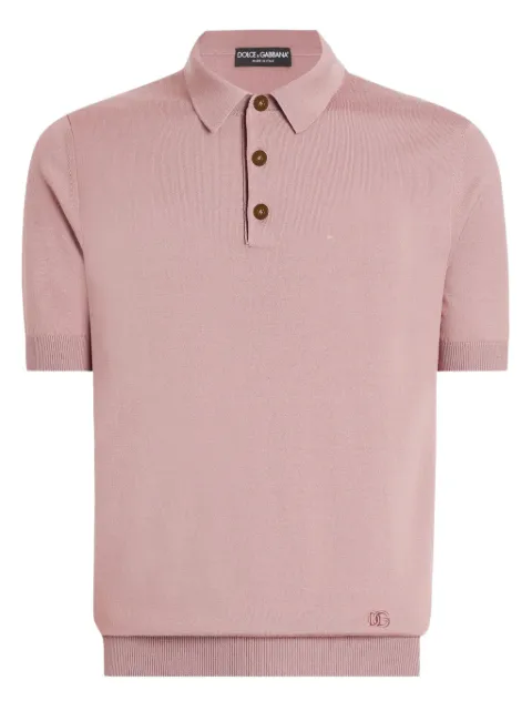 Dolce & Gabbana polo à manches courtes 