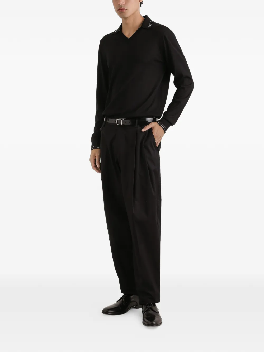 Dolce & Gabbana Top met V-hals Zwart