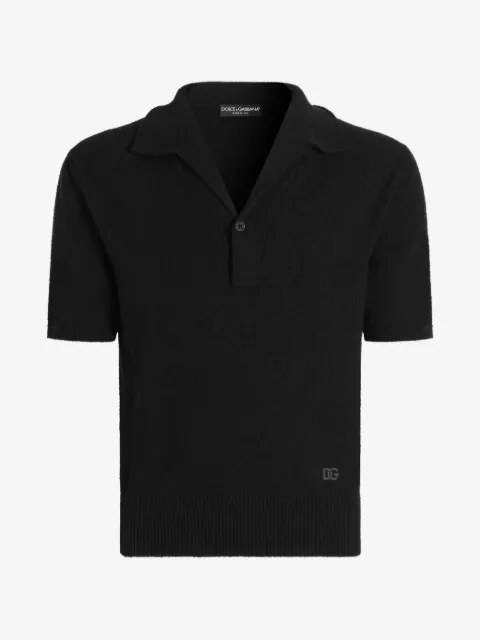Dolce & Gabbana cotton blend polo shirt