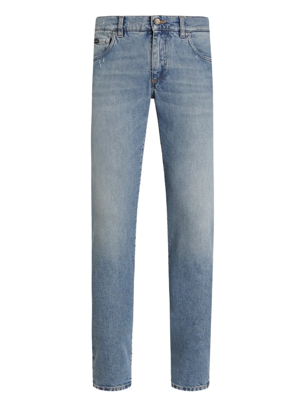 Dolce & Gabbana Jeans con applicazione logo - Blu