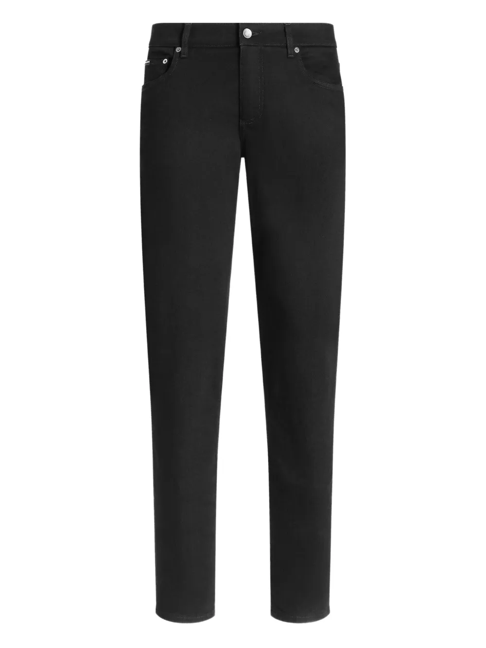 Dolce & Gabbana logo patch denim | Black | Image 1