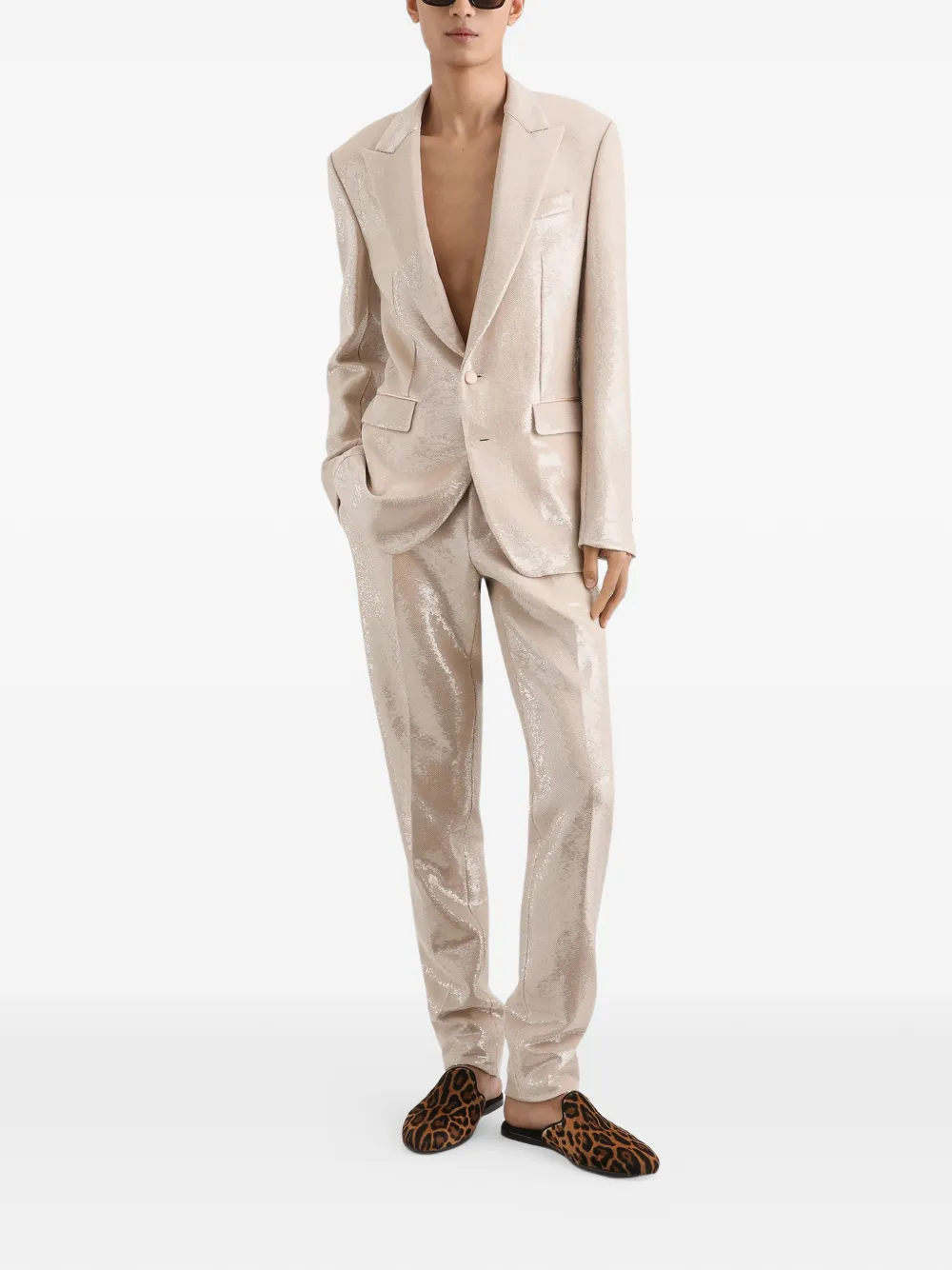 Dolce & Gabbana sequin-embellished trousers | Tailored Pants | Image 2