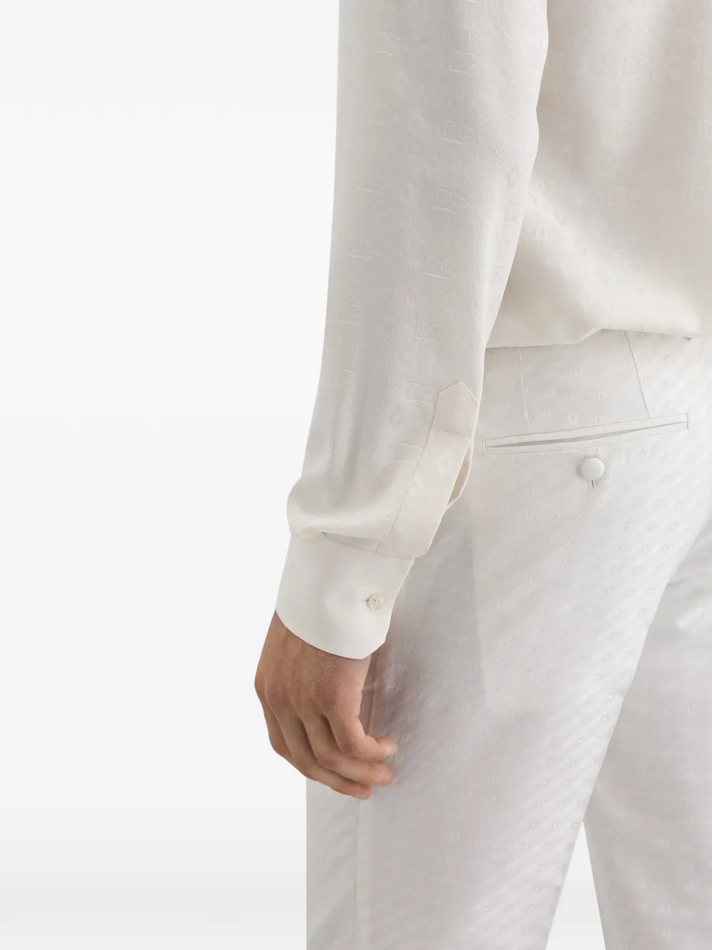Dolce & Gabbana Broek met patroon Wit