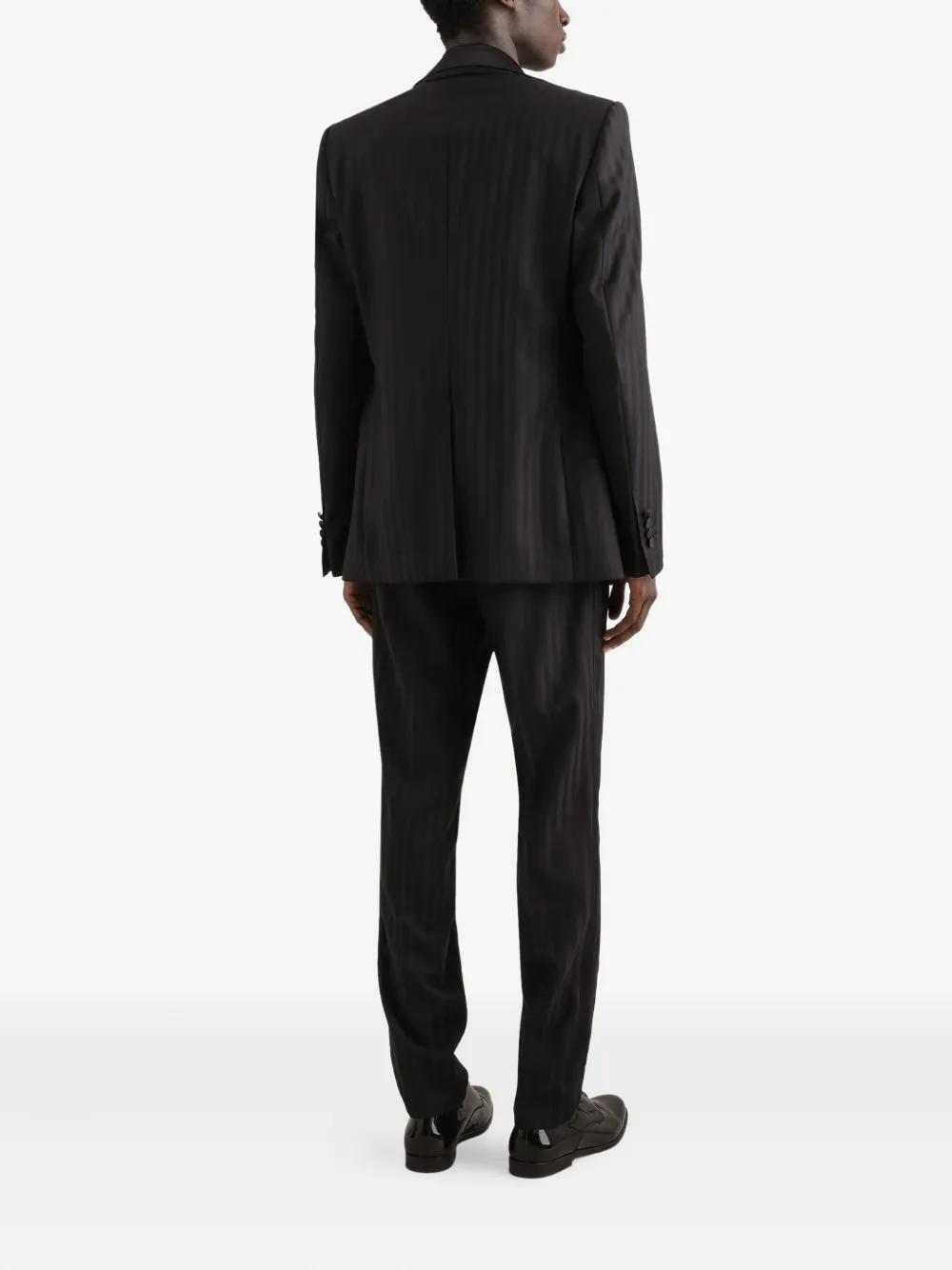 Dolce & Gabbana Gestreepte broek Zwart