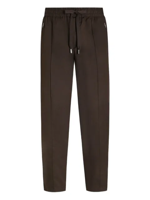 Dolce & Gabbana drawstring zip-pocket track pants