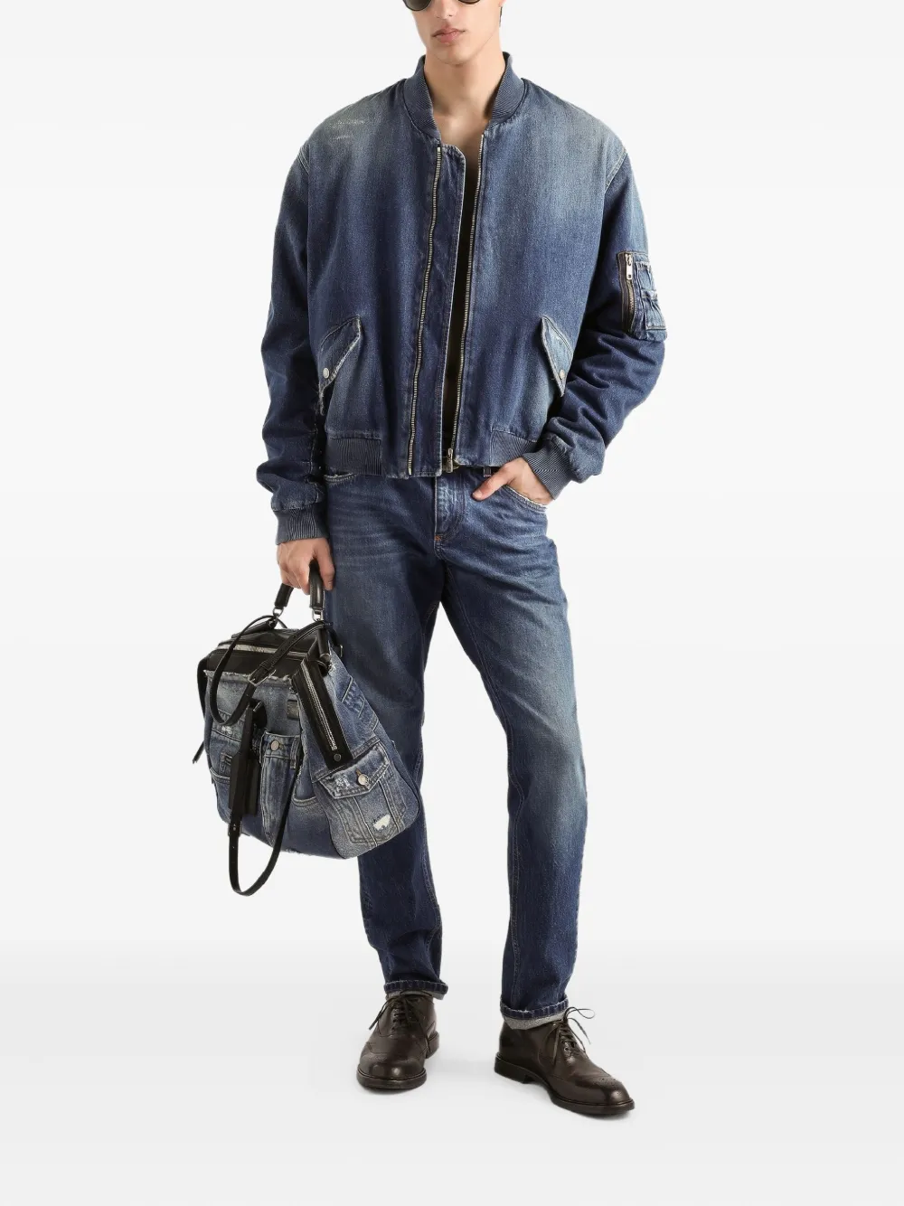 Dolce & Gabbana jean à plaque logo | Jeans regular & jeans droits | Image 2