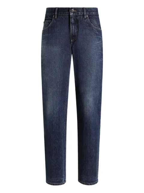 Dolce & Gabbana button-fastening jeans