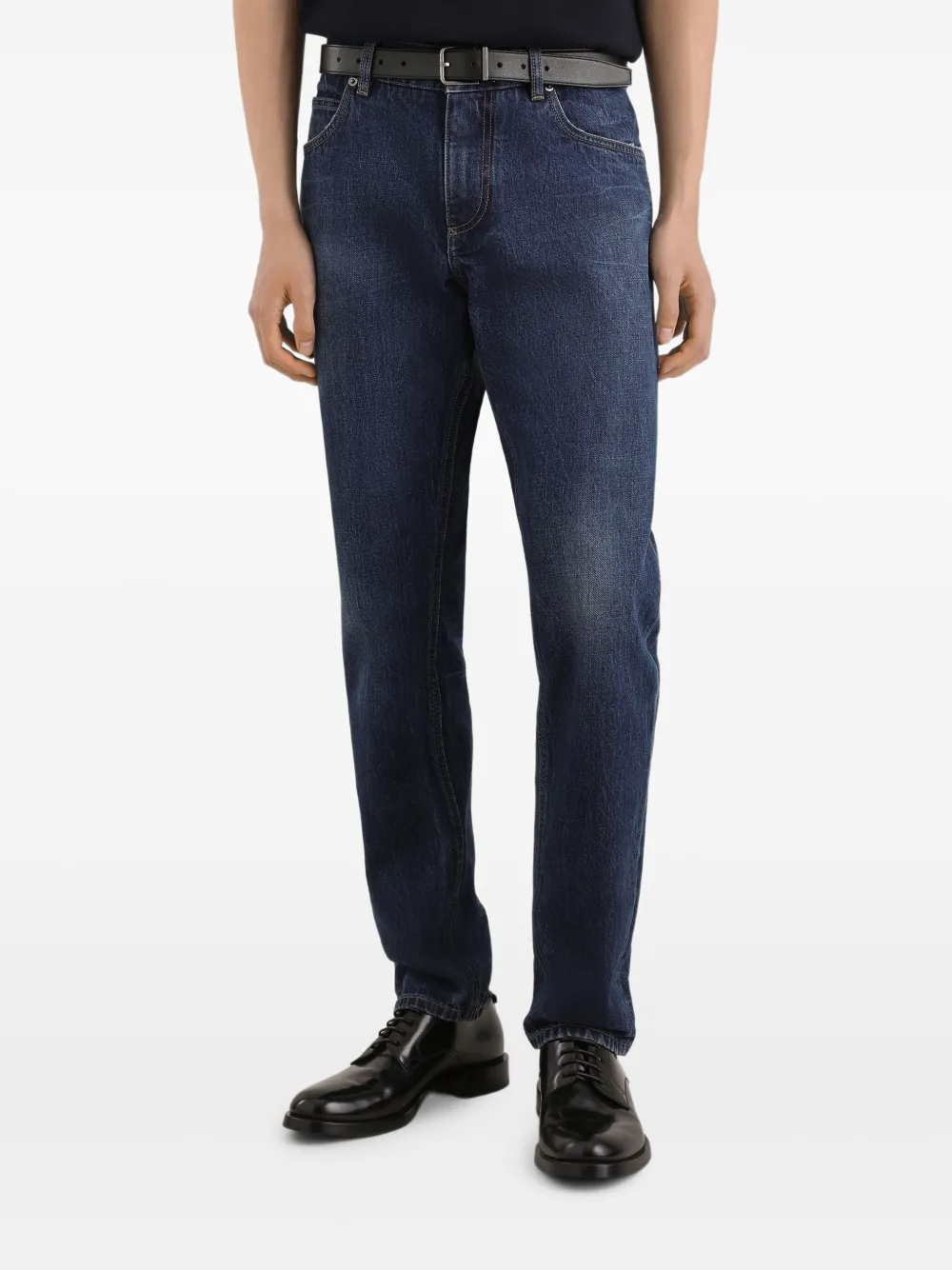 Dolce & Gabbana Jeans met knoopsluiting Blauw