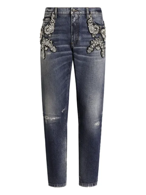 Dolce & Gabbana jeans con apliques