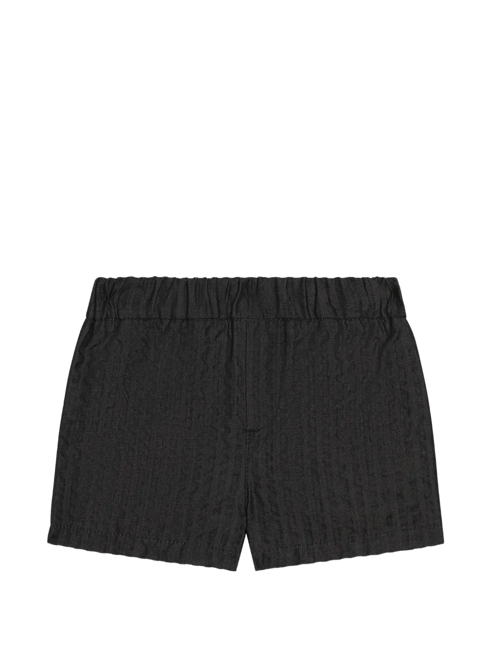 Dolce & Gabbana Kids Denim bermuda shorts Zwart