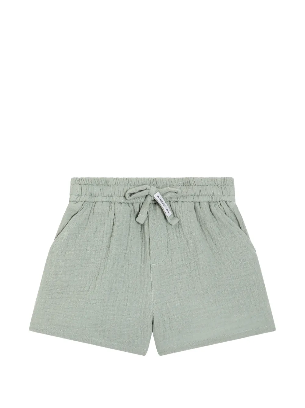 Dolce & Gabbana Kids Bermuda in cotone - Verde