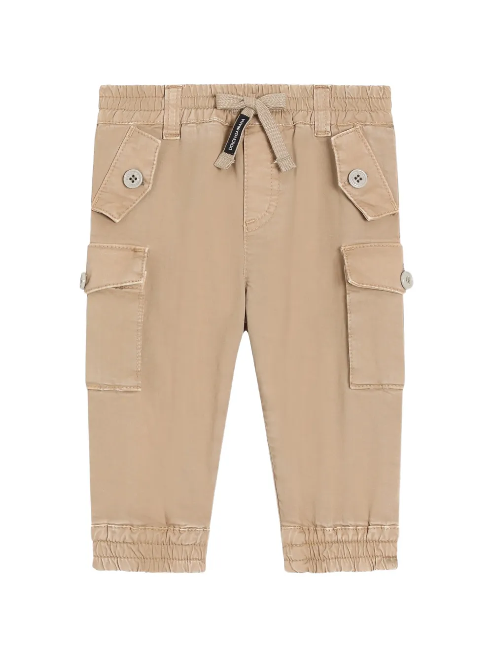 Dolce & Gabbana Kids cargo trousers - Neutrals
