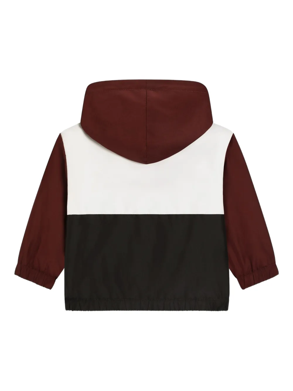 Dolce & Gabbana Kids Regenjas met capuchon - Zwart