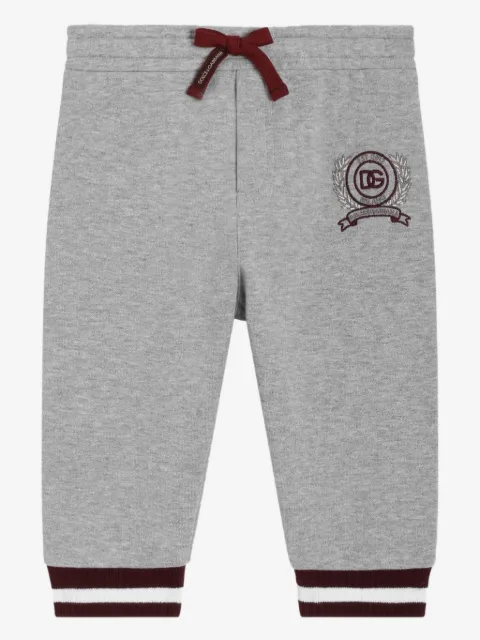 Dolce & Gabbana Kids cotton track pants