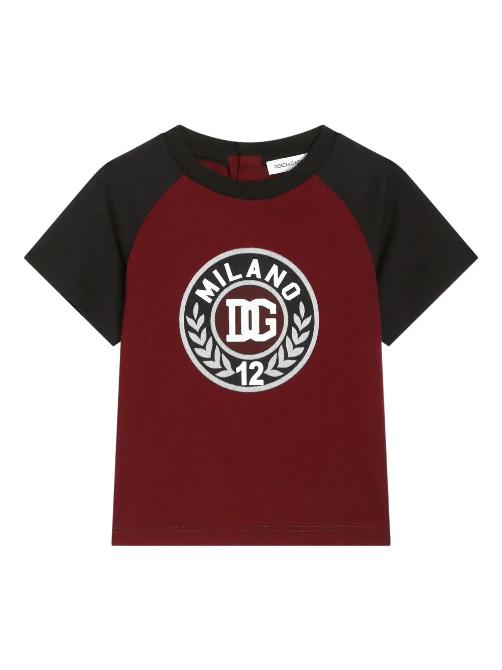 Dolce & Gabbana Kids T-shirt Milano con stampa - Rosso