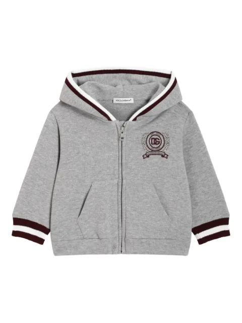 Dolce & Gabbana Kids zip-up sweatshirt