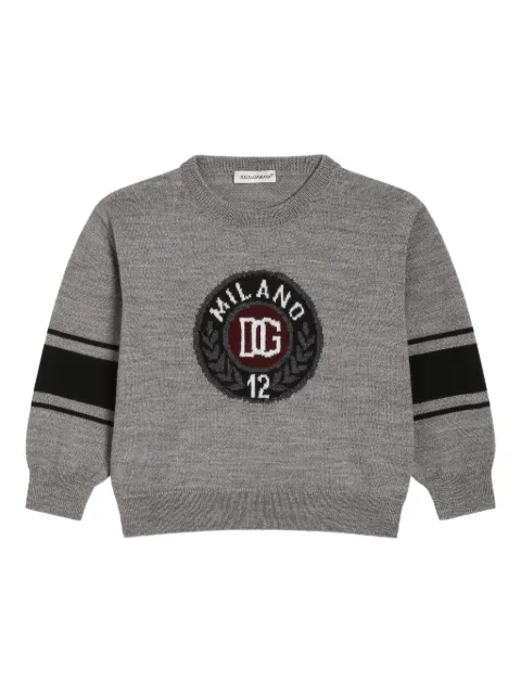 Dolce & Gabbana Kids virgin wool pullover